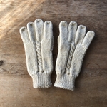 レディース手編み手袋