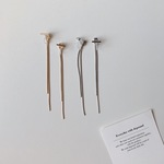 bar&back long chain earring