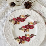 ＊再入荷＊1枚 花 カラーフラワー ケミカルレースアップリケ モチーフ カラー3 BK201219 ハンドメイド 手芸 素材