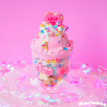ハートいっぱいパフェ💕