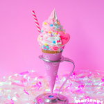ハートいっぱいソフトクリーム💕
