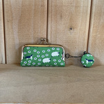 印鑑ケース・ボーダーコリーと羊さん・green