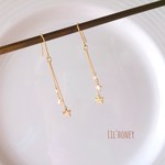 simple! star×pearl ピアス/イヤリング