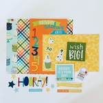 感謝の気持ち　ペーパー&シールセット  HOORAY！