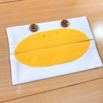 ポケットティッシュケース　アヒル