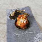 mini!フライパン～オレンジパンケーキのチャーム♥