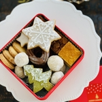 【minnne出店記念２点以上で送料無料】クリスマスクッキー缶