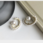 最終販売ラスト1点のみ‼ ︎【再再再再販】 イヤーカフ　ゴールド　パール　パールピアス