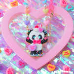 Yumぱんだちゃんネックレス🐼パープル💜