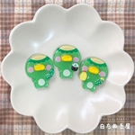 食いしん坊かぱてぃーのブローチ