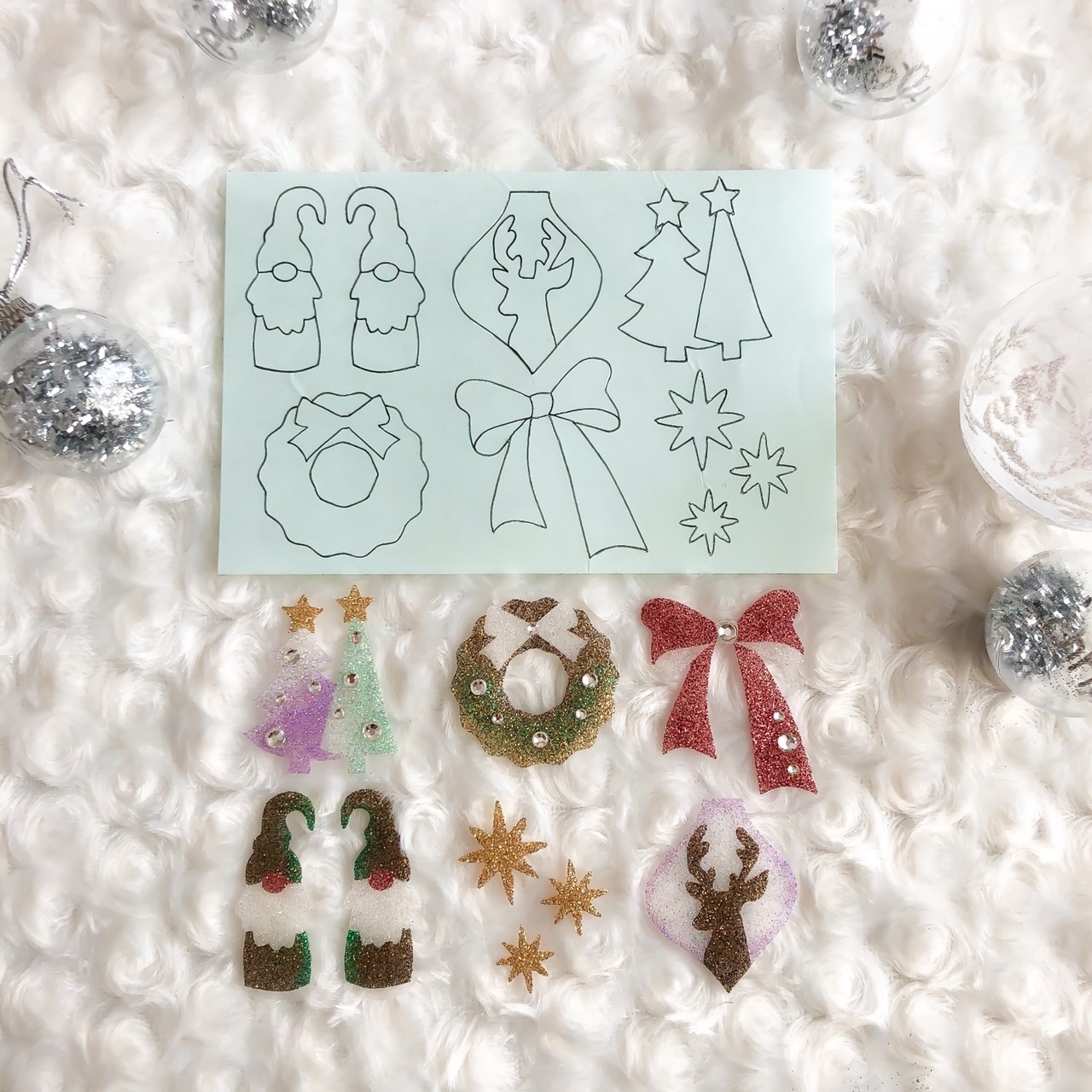 🎄クリスマスボディジュエリーシール工作キット🎄 - ~Radiant