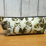 再販【受注制作】可愛い猫がいっぱい♡ペンケース
