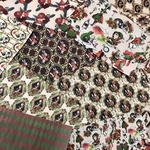 (再販×6)クリスマスアリスのジャーナルペーパーセット＊紙モノ＊コラージュ素材＊コラージュペーパー