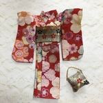 No.5004りかちゃんの着物とバックのセット