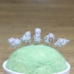“フェレット:アルビノ”のまち針