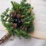 クリスマススワッグ⋈ミニドライフラワースワッグ