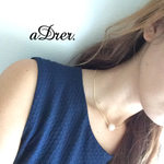 新作■再販◼︎一粒コットンパールの美デコルテネックレス■ No.063