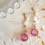 小儚花 樹脂ノンホールピアス イヤリング