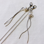 〈 大人用 〉ぶら下がり パール Earring マスクストラップ 마스크스트랩