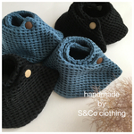【ありそうでなかった⁉︎】tadano waffle bib black blue light green