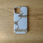 *受注製作*ミナペルホネン*runrunrun*グレー×マスタード*mina perhonen*iPhoneケース*iPhoneカバー*スマホケース*スマホカバー