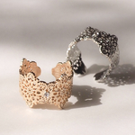 2way earcuff ring ／LACE