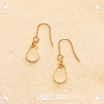 【再販】サラサラ揺れる雫モチーフピアス