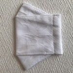 ★フォロワーさん　100人記念★1枚　350円 　白地　西村大臣　折り上げ立体マスク