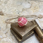 インカローズのブレスレット　　（RHODOCHROSITEー4）