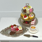 ミニチュアケーキ♡アフタヌーンティー