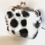 ぬいぐるみの様ながま口財布〈ダルメシアン〉