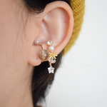 14kgf スターイヤーカフ【片耳】