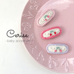 さくらんぼのぱっちんピン