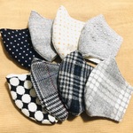 秋冬向けふわふわ、あったかウールマスク