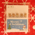 【クリスマス】“コーギー”のまち針【期間限定】