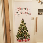 大きなクリスマスツリータペストリー　壁掛けツリー