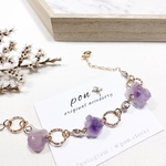 purple ブレスレット