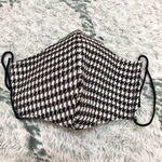 送料無料꙳★*ﾟ秋用マスク/大人用/プレゼントにも/冬用マスク/かわいい/冬用/爽やか/手作りマスク/ハンドメイド/クリスマス柄/雪/クリスマス/ツイード/千鳥格子