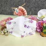 成人式❁﻿応援! 藤の道【一点】＊半衿刺繍
