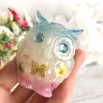 ミルキー♡ OWL♡♡  ふくろうのオルゴナイト
