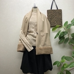 暖かカシミアウール&アルパカの大判ストール