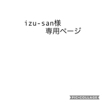 izu-san様専用ページ