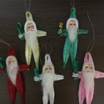 モールサンタ　クリスマスオーナメント　飾り　昭和　レトロ