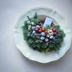 winter wreath  small 約18cm ボックス付き