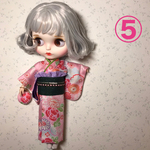 【12月SALE】⑤ブライス♡リカちゃん お着物セット