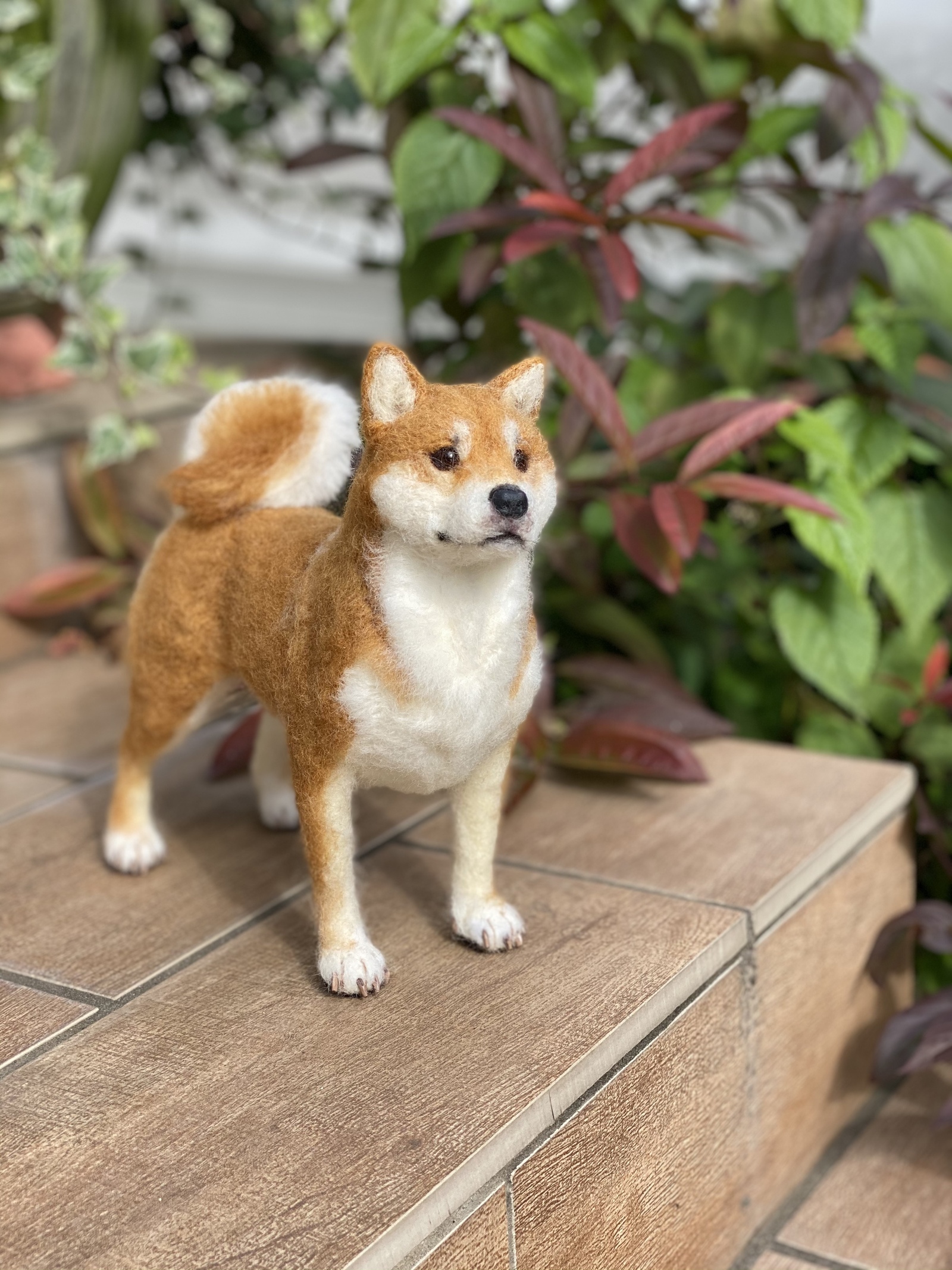 羊毛フェルト 柴犬 - しのぶれど sinoburedo114 | minne byGMO