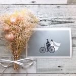 ¥35 ゲストカード 20枚 芳名帳 結婚式