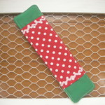 水筒の肩紐カバー＊いちご色①