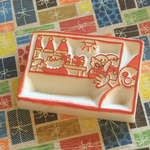 サンタさんのもうすぐクリスマスはんこ    hnb＊