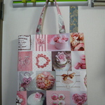 lim様オーダー品フランス輸入生地　「パティスリーアソート」ショルダートートバッグ